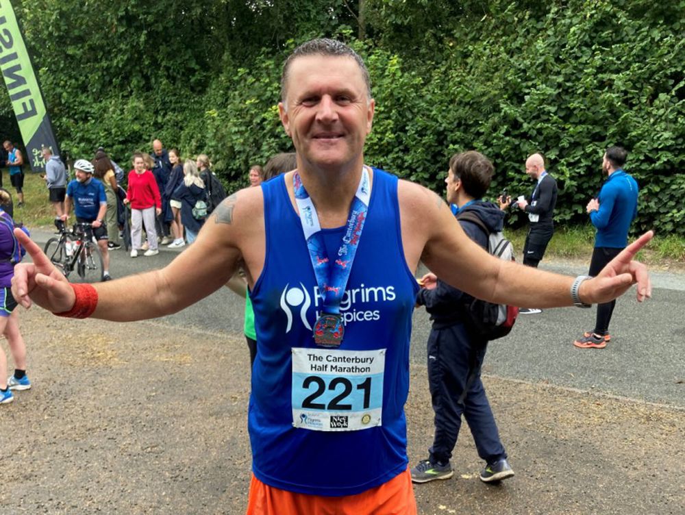 Thanet bus driver takes on Pilgrims colour run