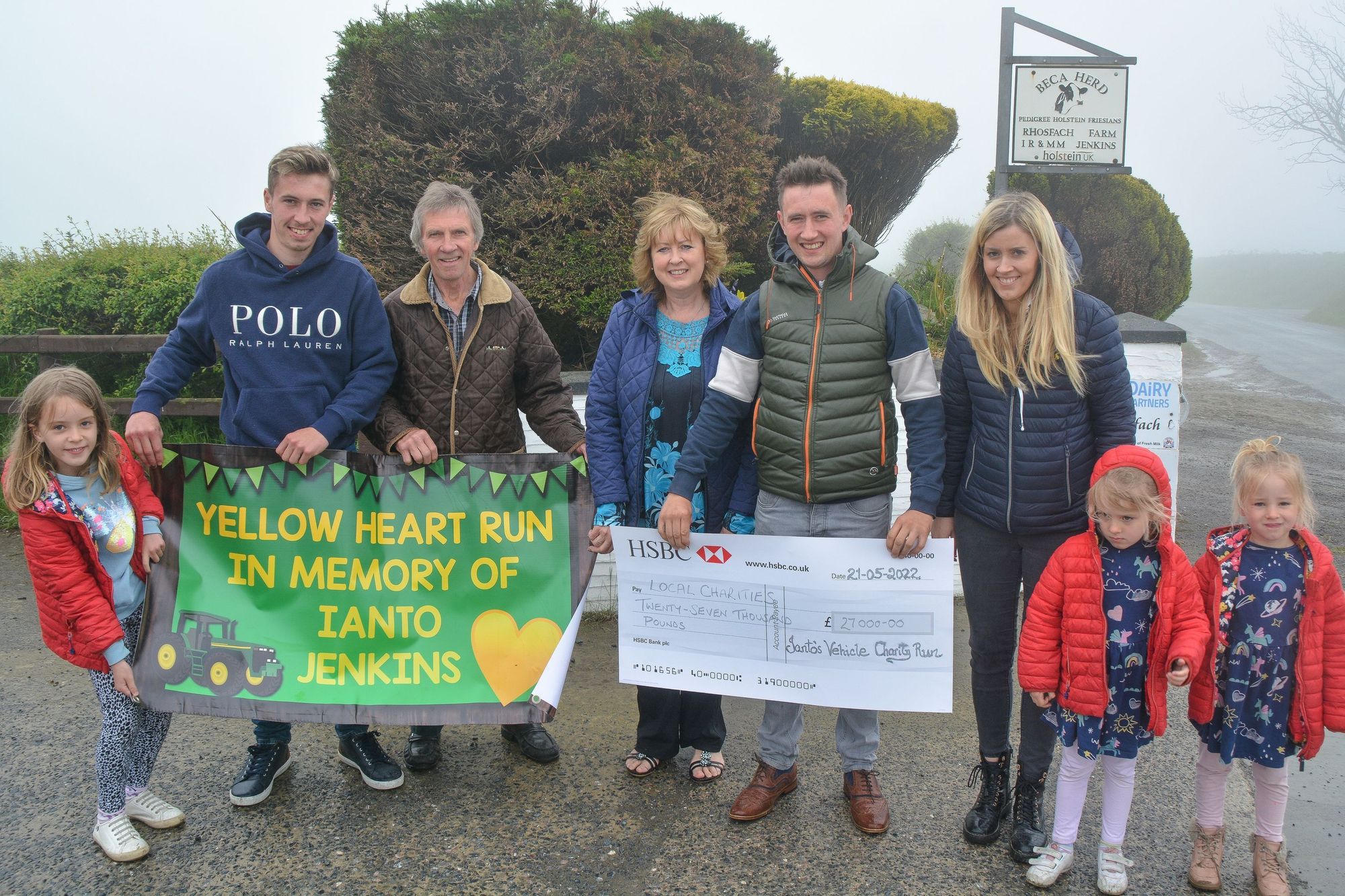 West Wales family who lost three-year-old boy raises £27,000 in his memory