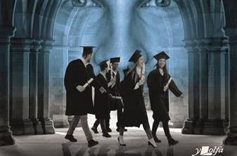 Awdur Cardi Noir yn ysgrifennu nofel dychanol a gwahanol am helyntion prifysgol