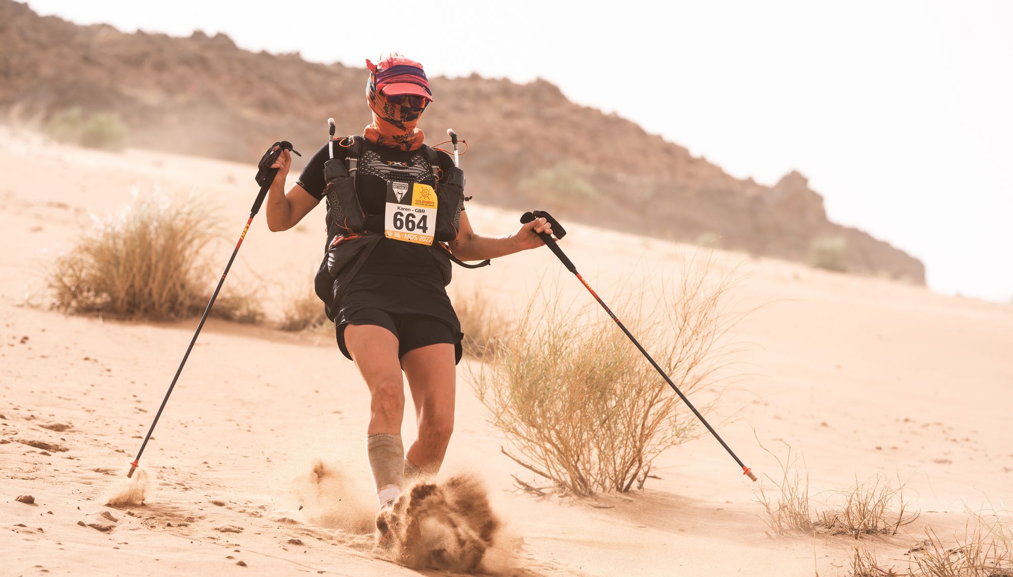 Wimbledon mum runs Sahara three times in honour of dad