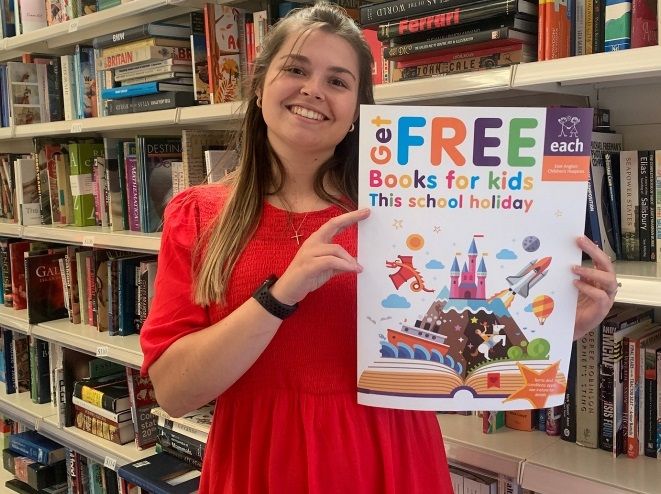 Free books for children on offer across East Anglia