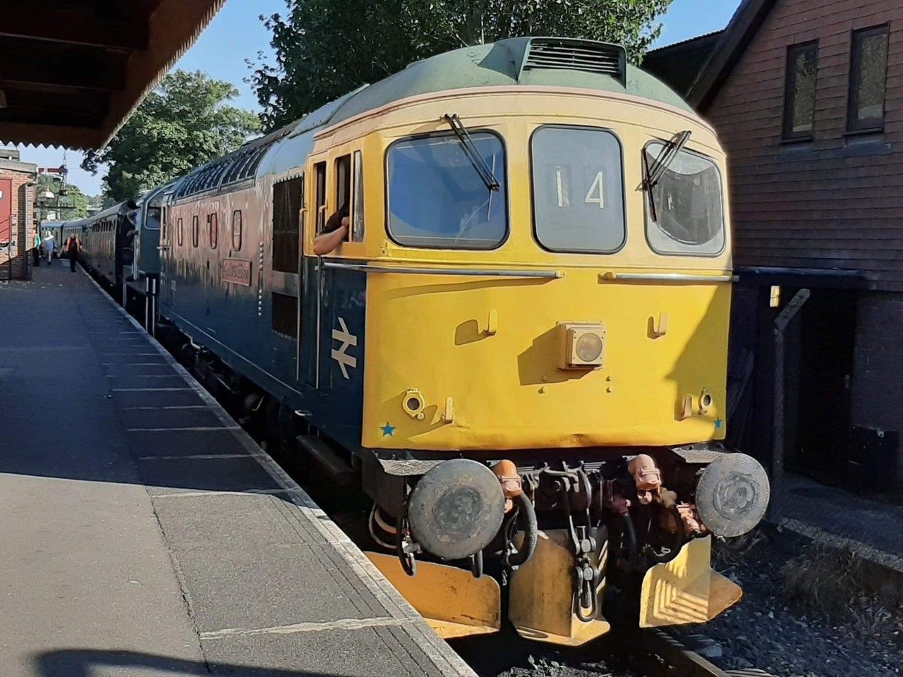 Heritage railway switches to diesel to tackle lineside fire risk