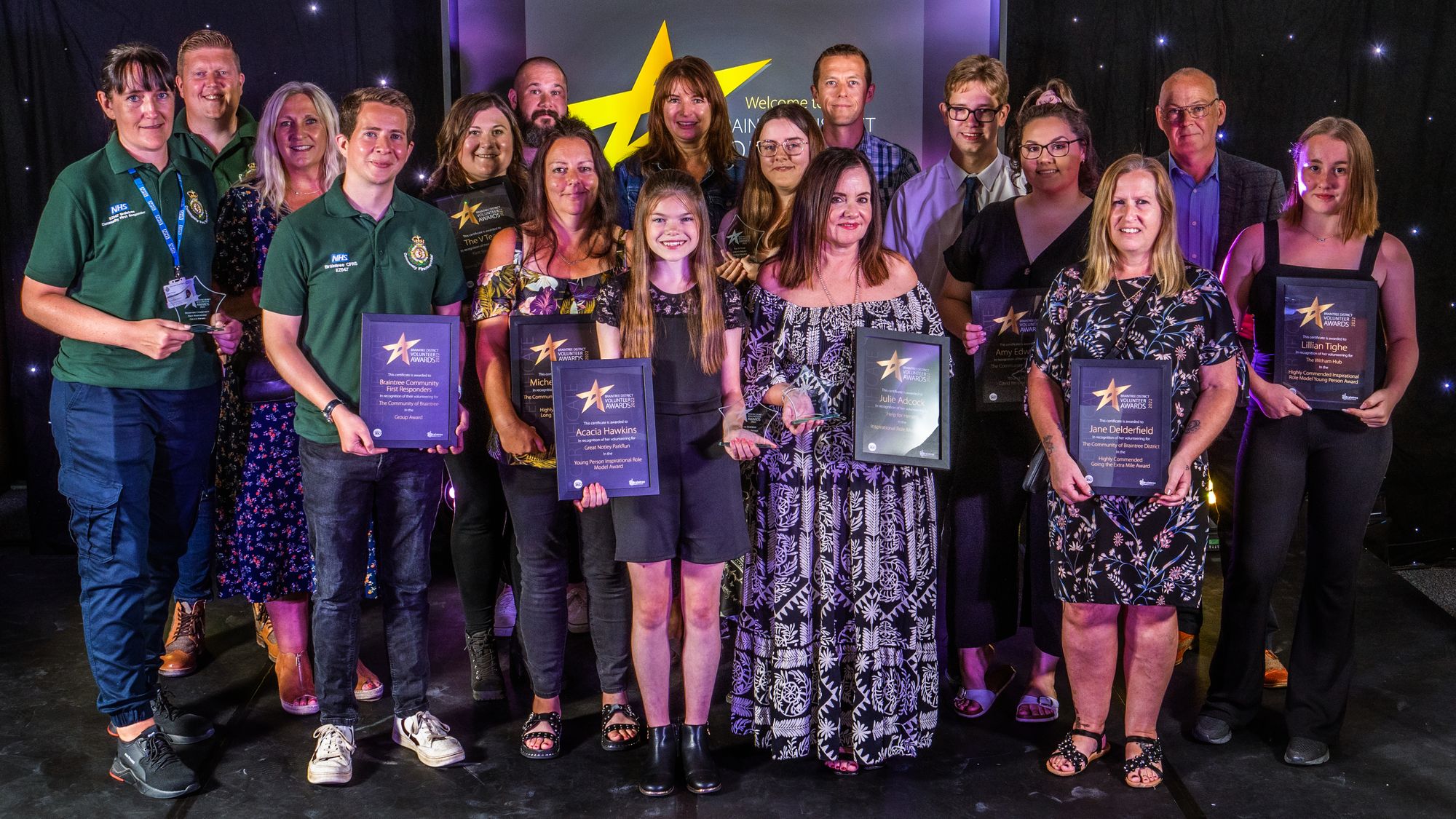 Brave Braintree volunteers recognised at awards ceremony