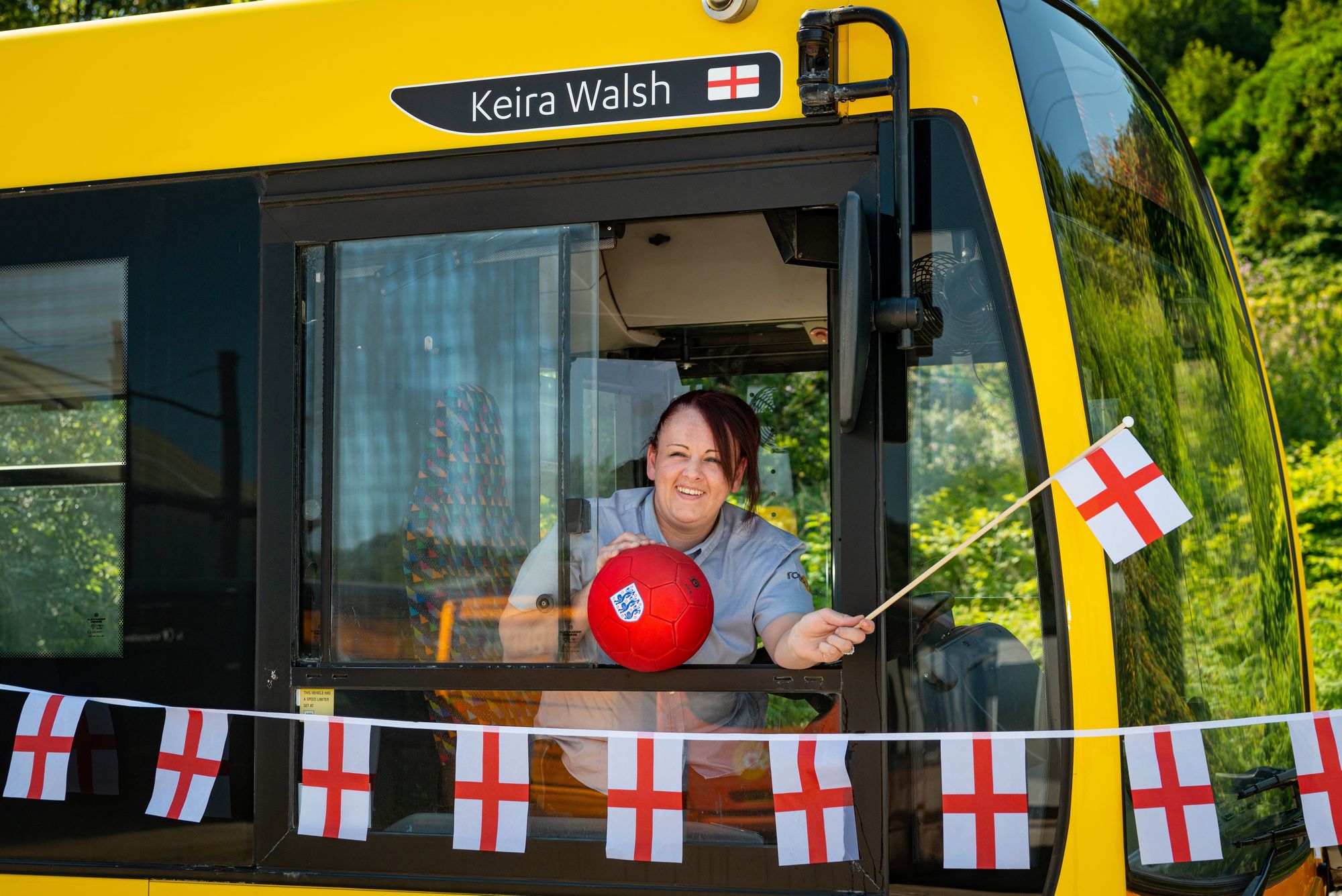 Rochdale's Lioness Keira Walsh to be honoured with her very own bus