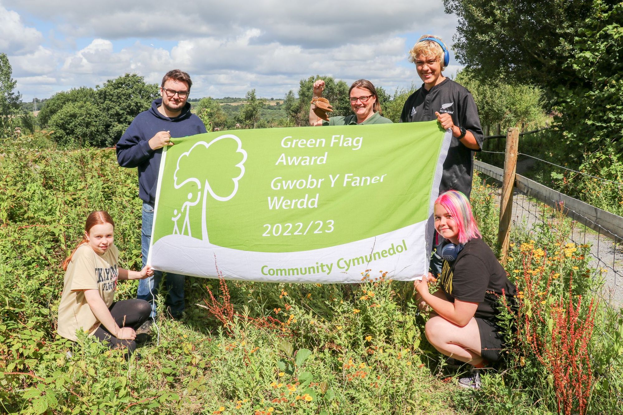 Swansea’s Cadle Heath Local Nature Reserve given Green Flag award