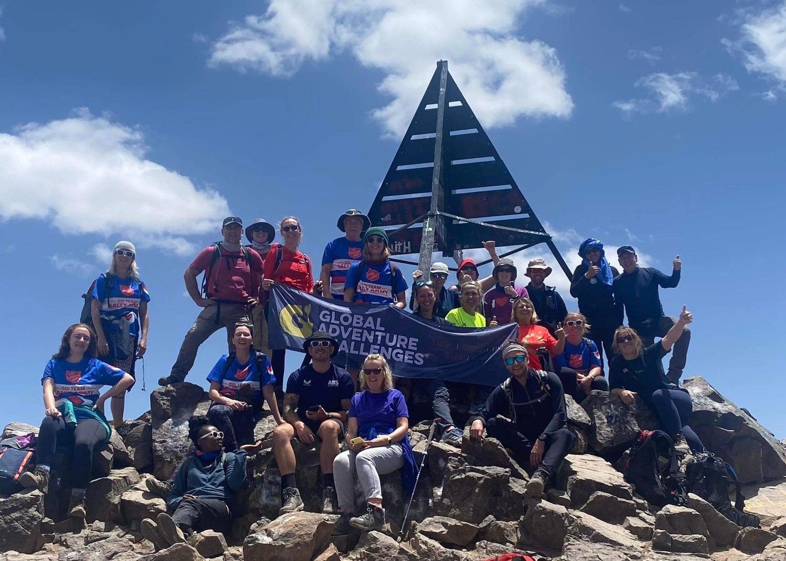 Teacher's trek up Northern Africa’s highest mountain for East Cheshire Hospice