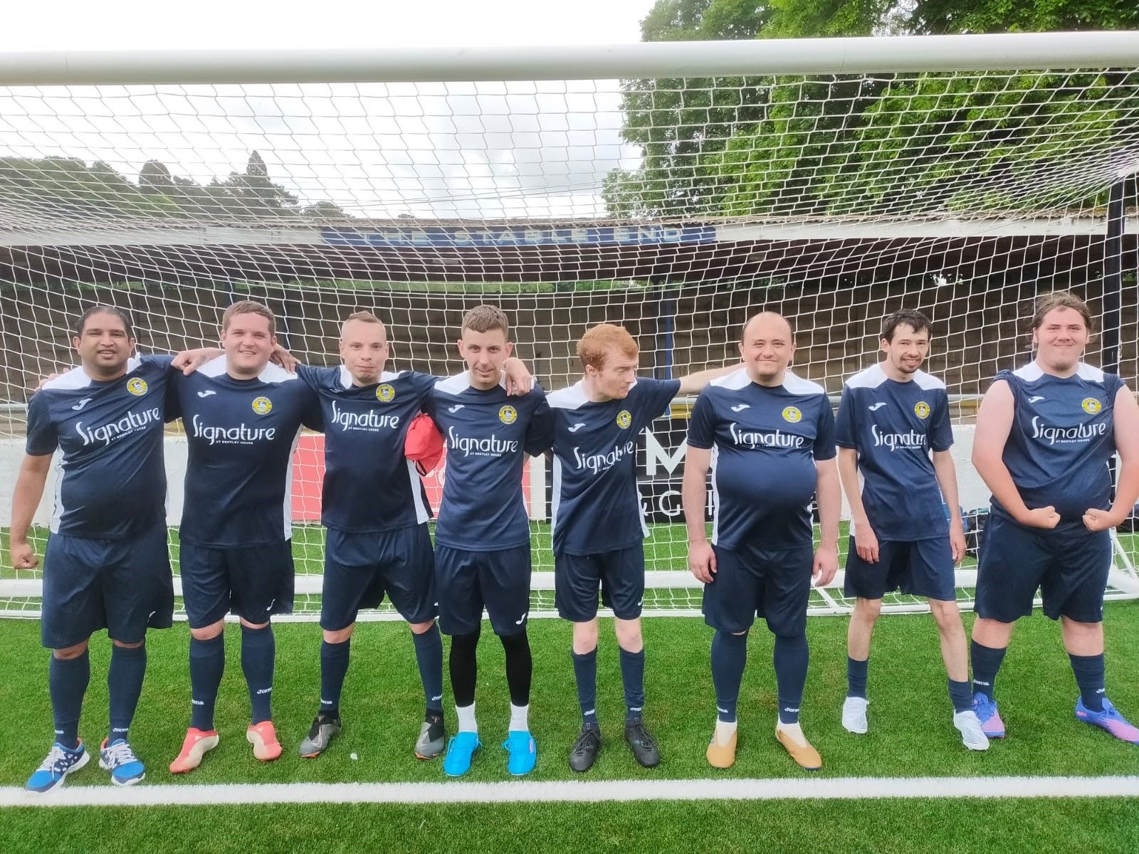 Hertford inclusive football club receives new kit InYourArea Community