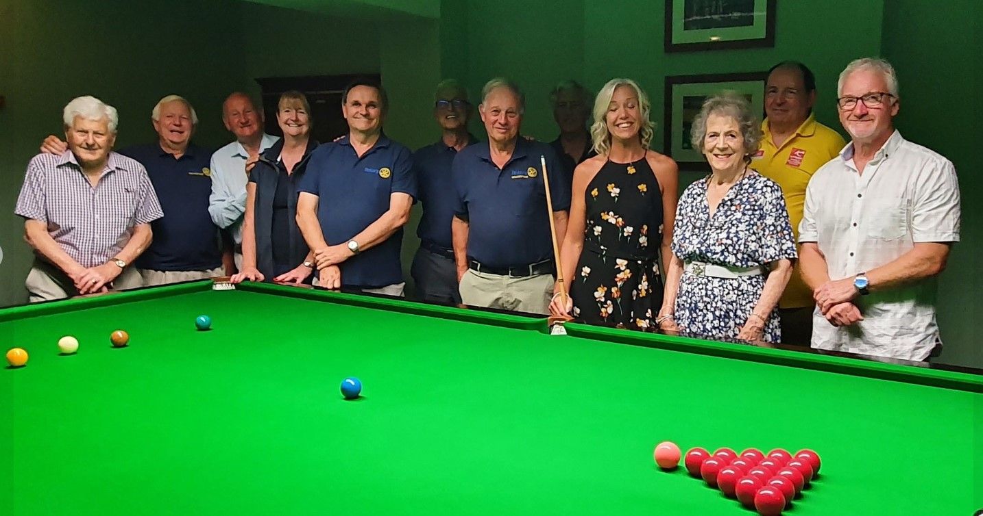 Snooker loopy: Ingatestone Community Club unveils refurbished snooker room