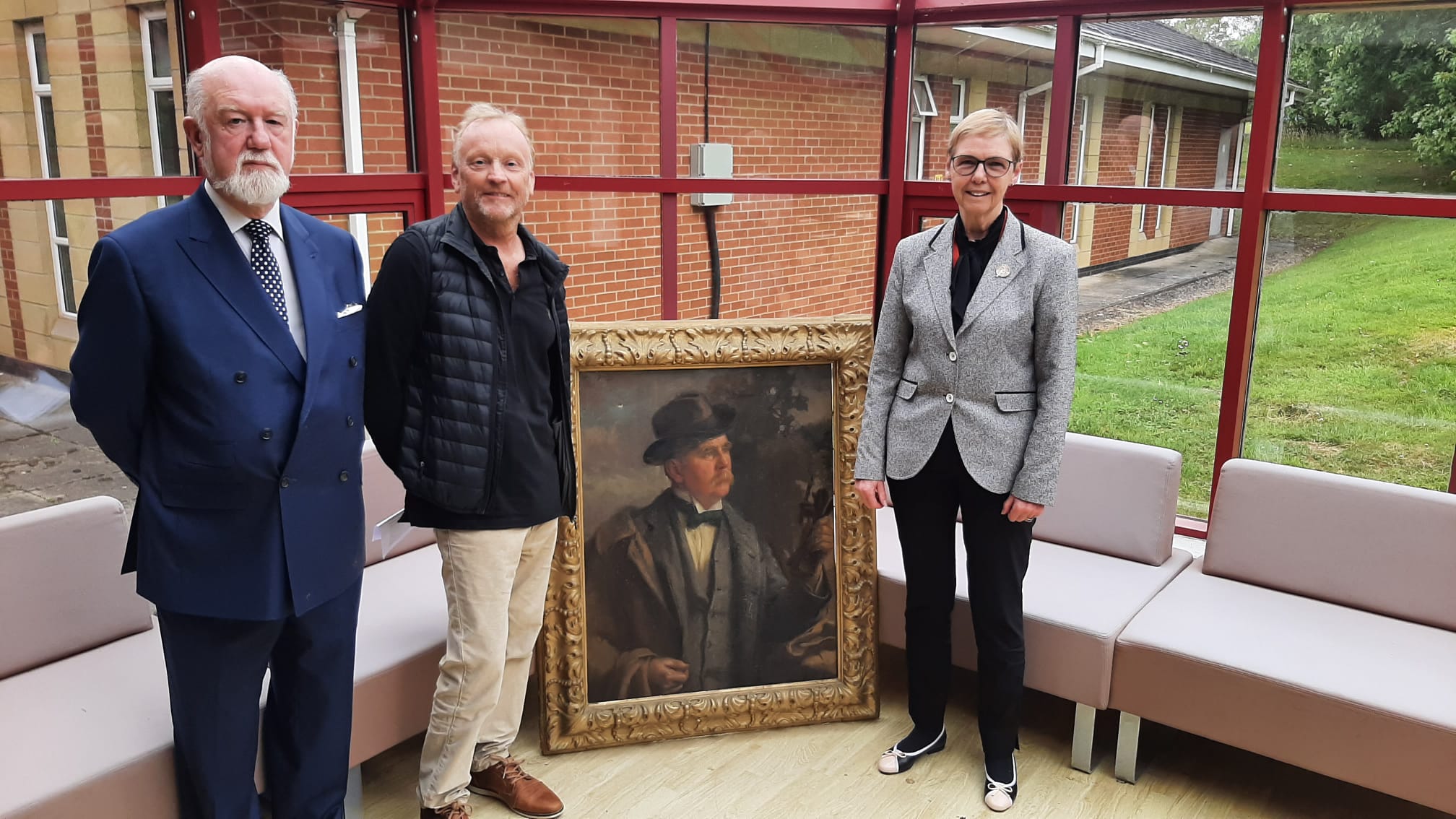 Portrait returns to Markshall Estate after an absence of more than 50 years