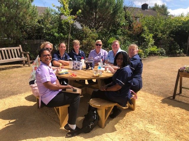 Garden make-over for Sevenoaks Hospital