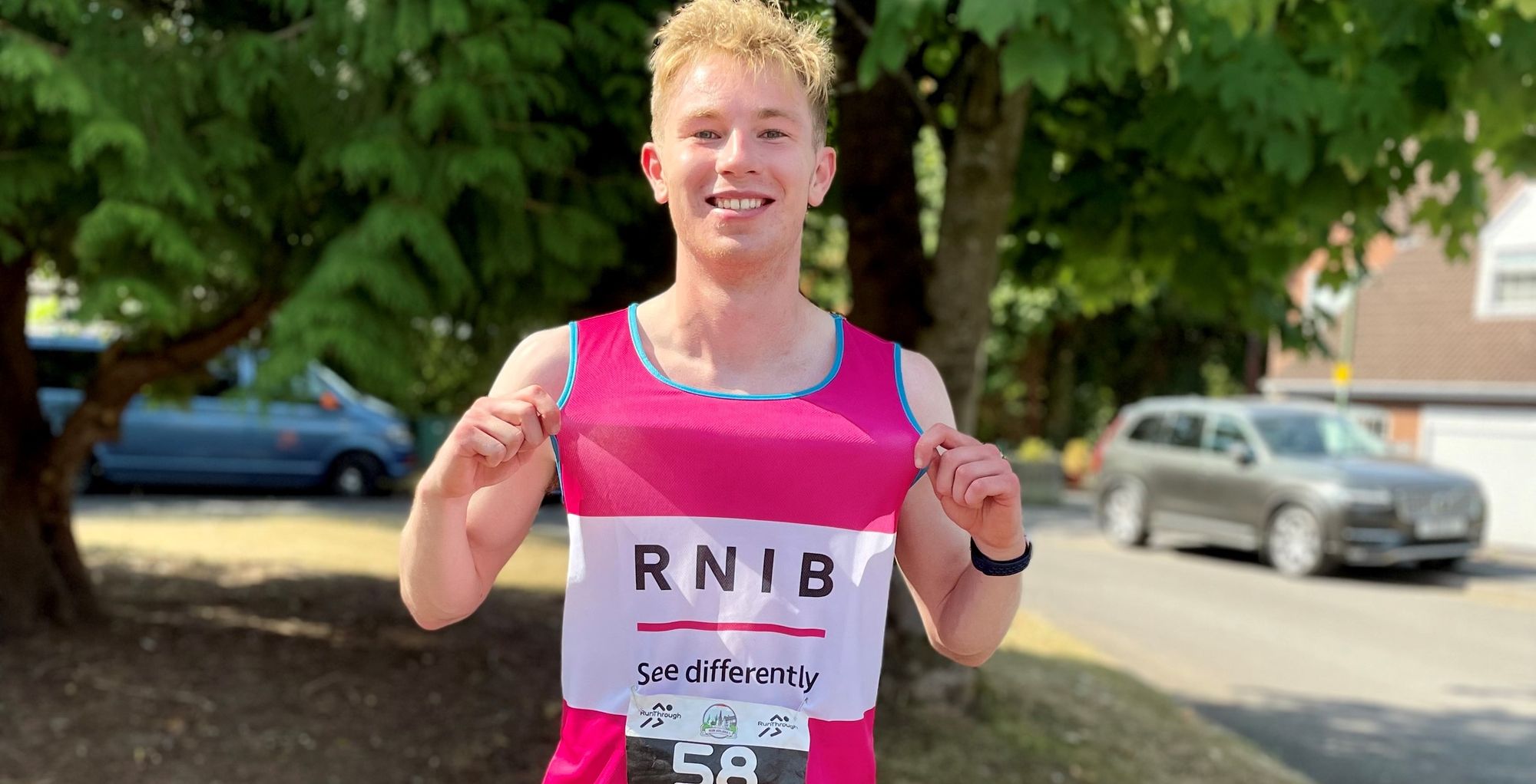 Birmingham content creator takes on London Marathon for sight loss charity