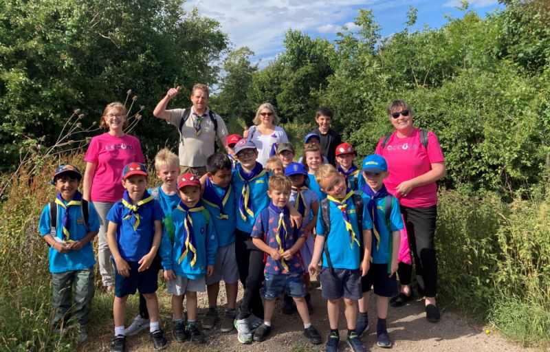 Bishop's Stortford scouts raise money with sponsored walk