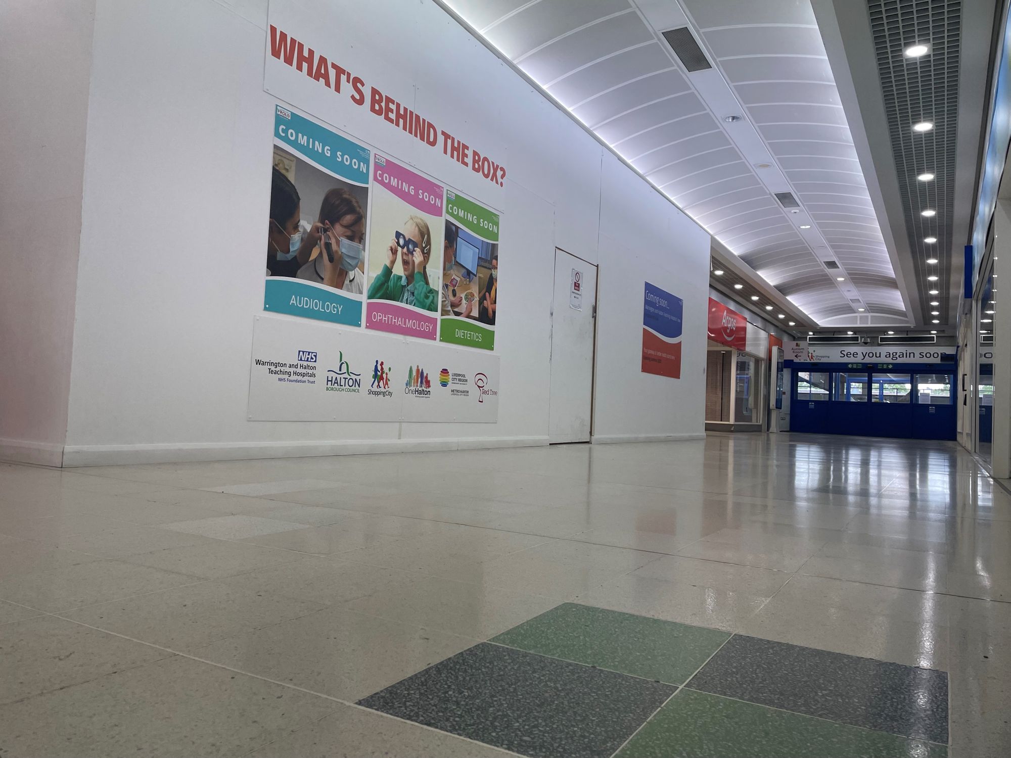Outpatients hub at Runcorn Shopping City nearing completion