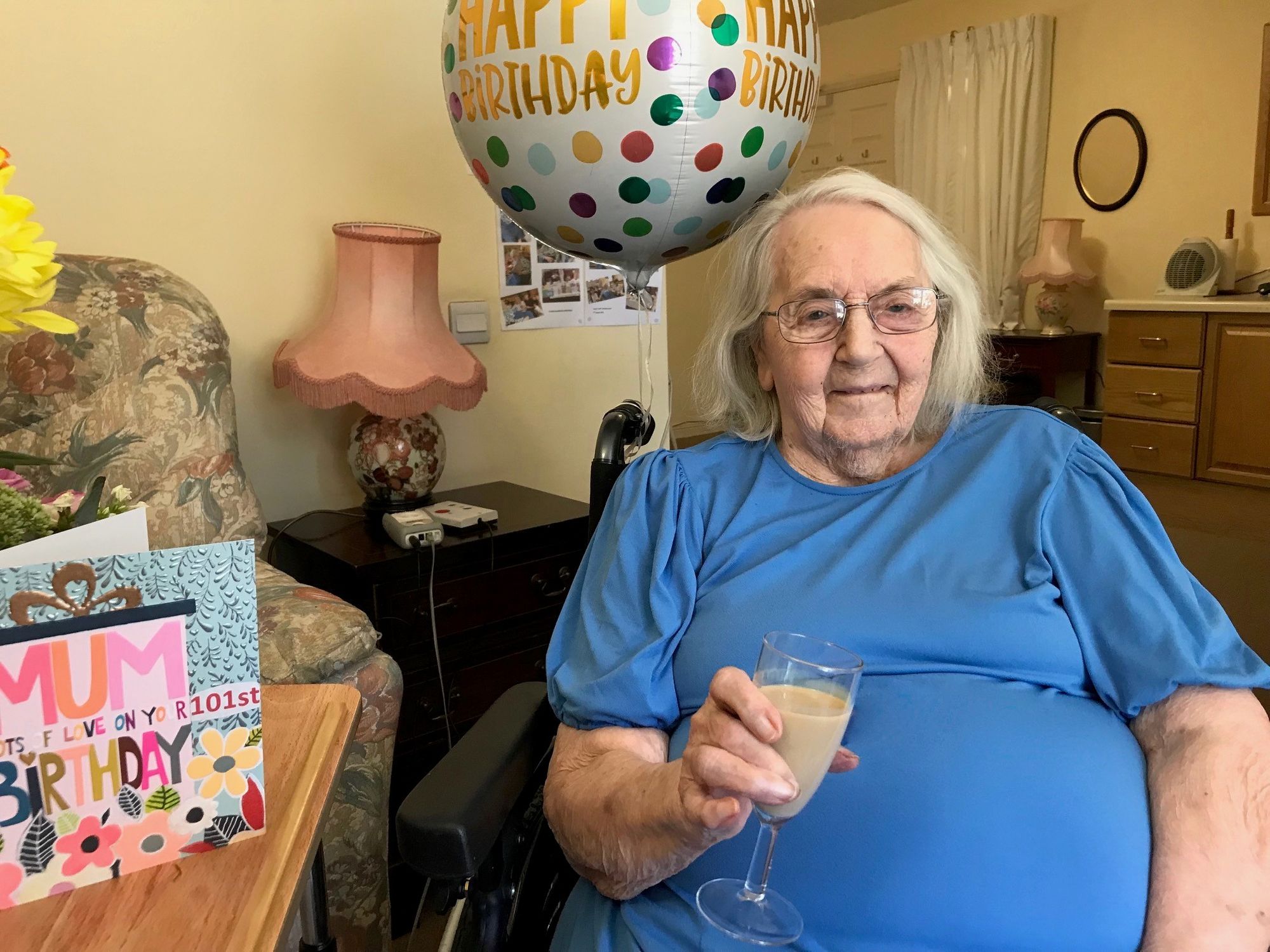 Baileys before bed is the secret to a long life according to 101-year-old Solihull resident