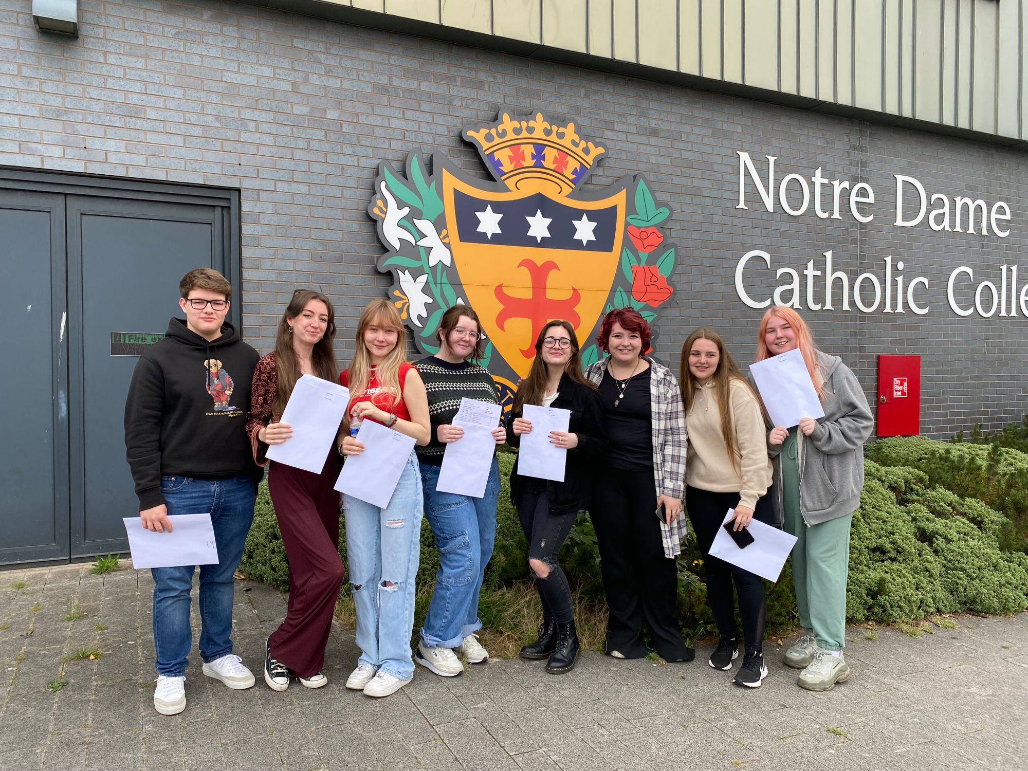 A-level results success for Notre Dame students