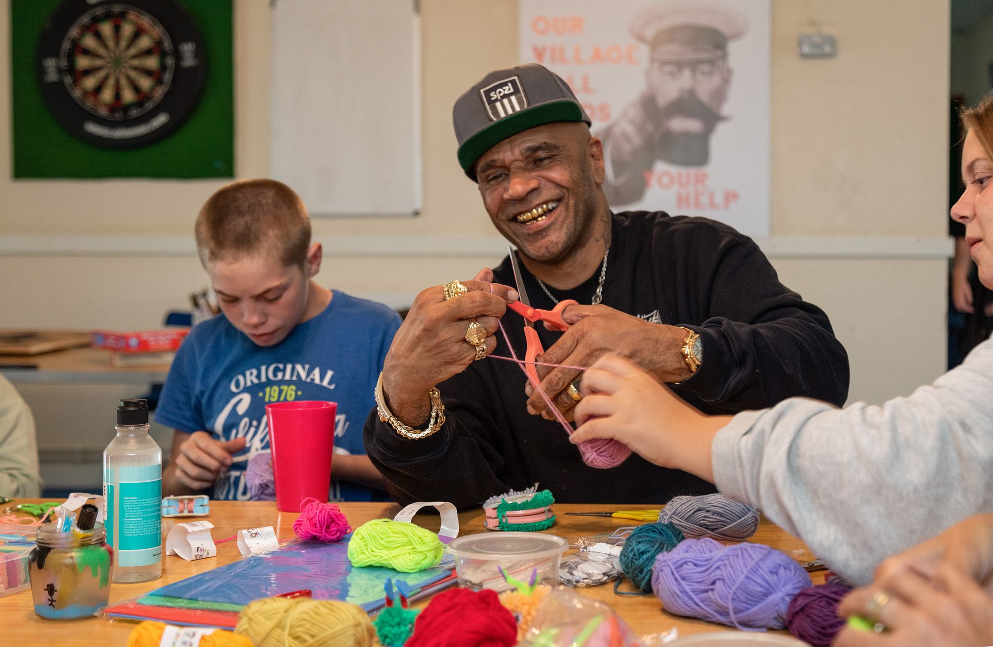 Musician Goldie drops into Ticehurst Youth Group