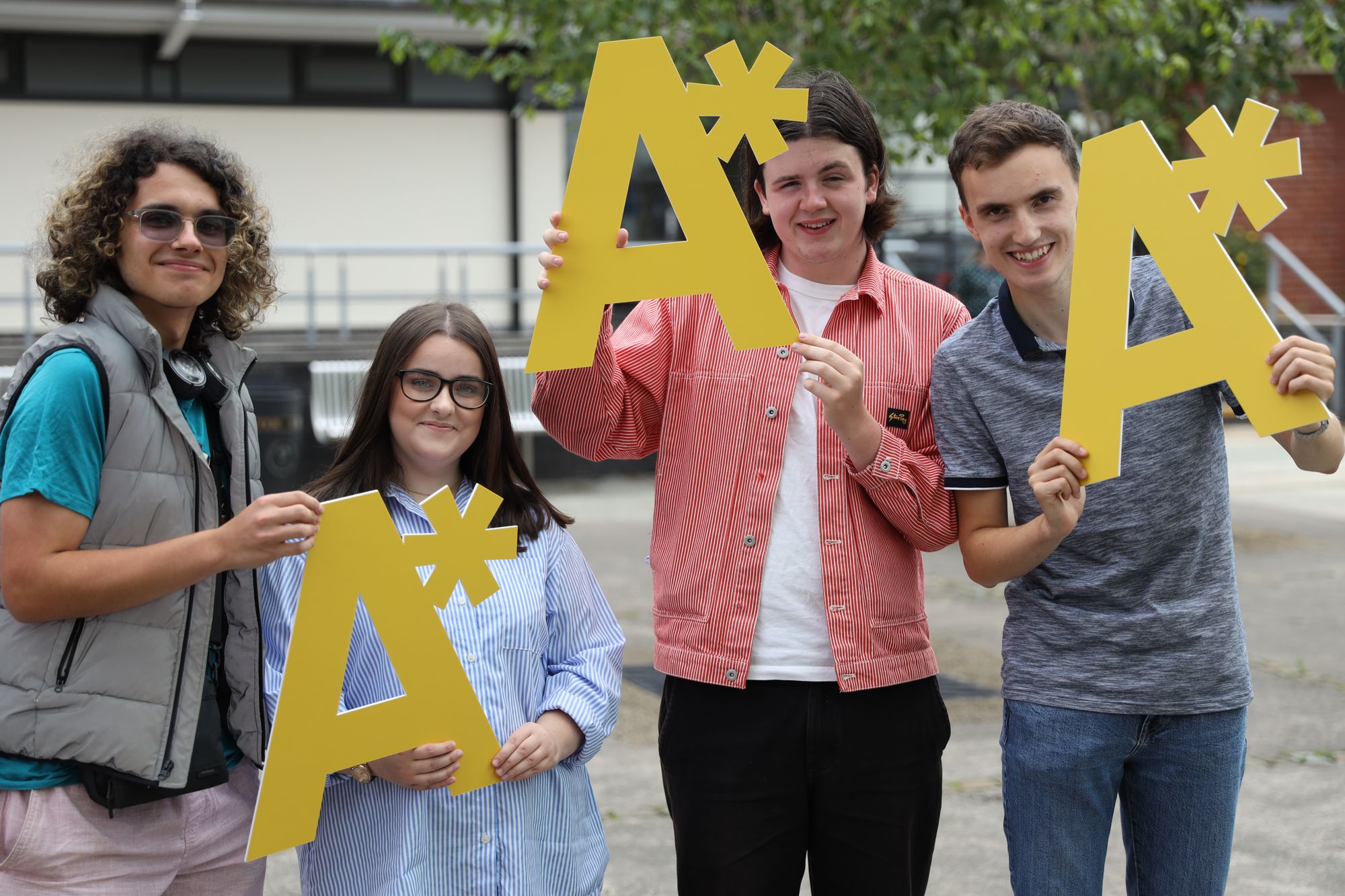 Xaverian College students celebrate astonishing A-level results