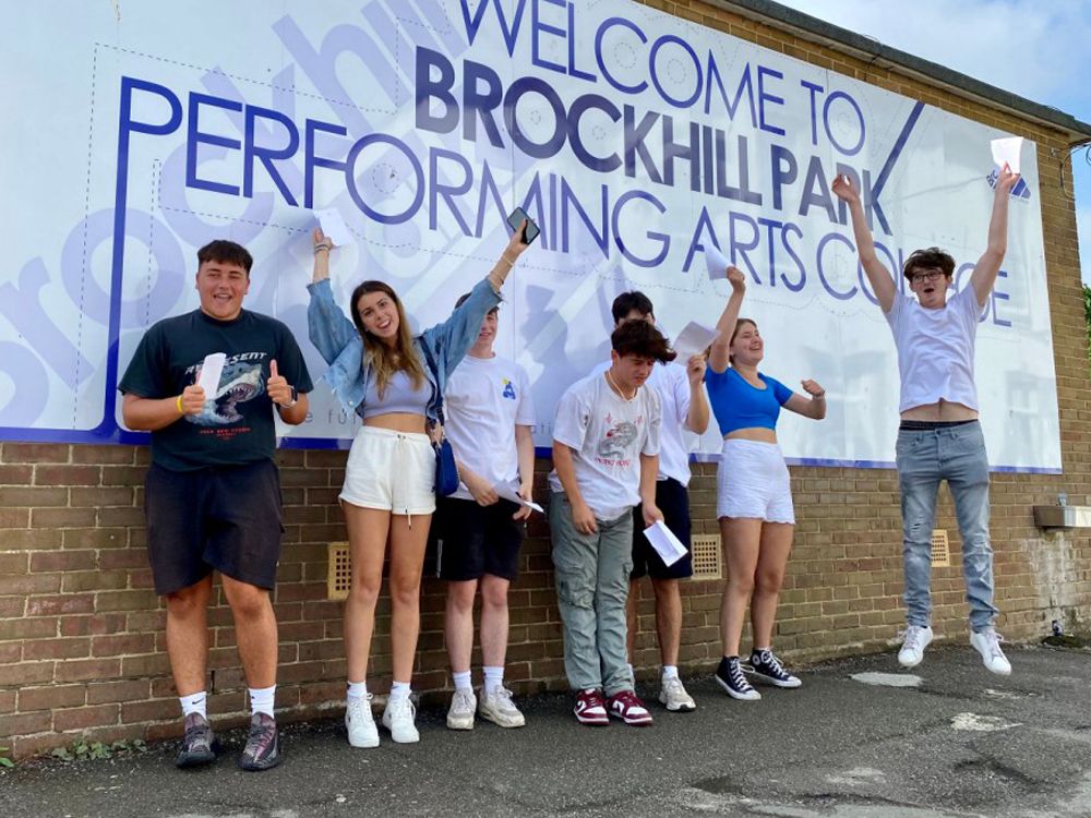 Celebrations as Hythe students receive exam results