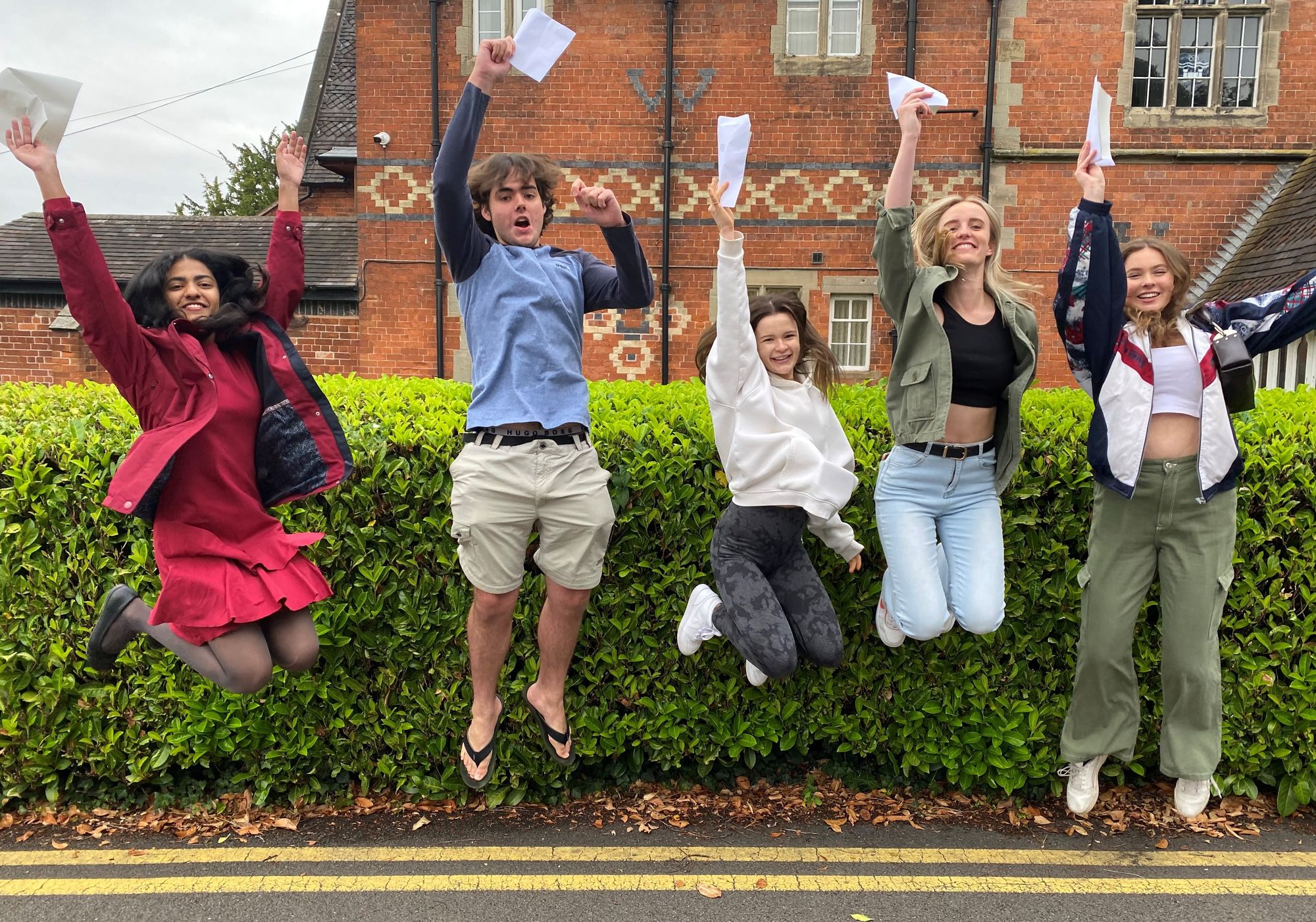 Students at a Stafford school achieve 100 per cent A-level pass rate