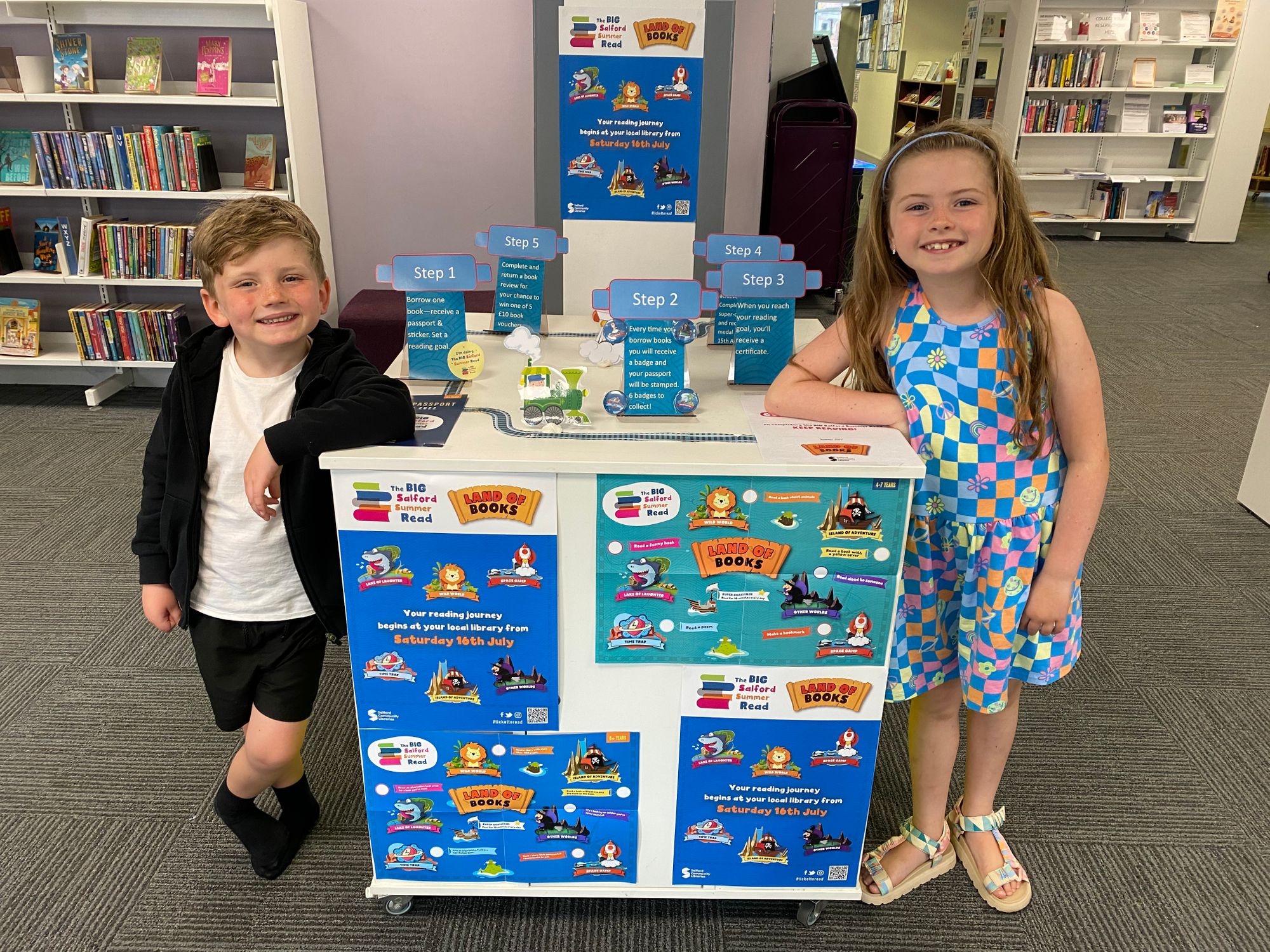 Salford children encouraged to read during summer holidays InYourArea