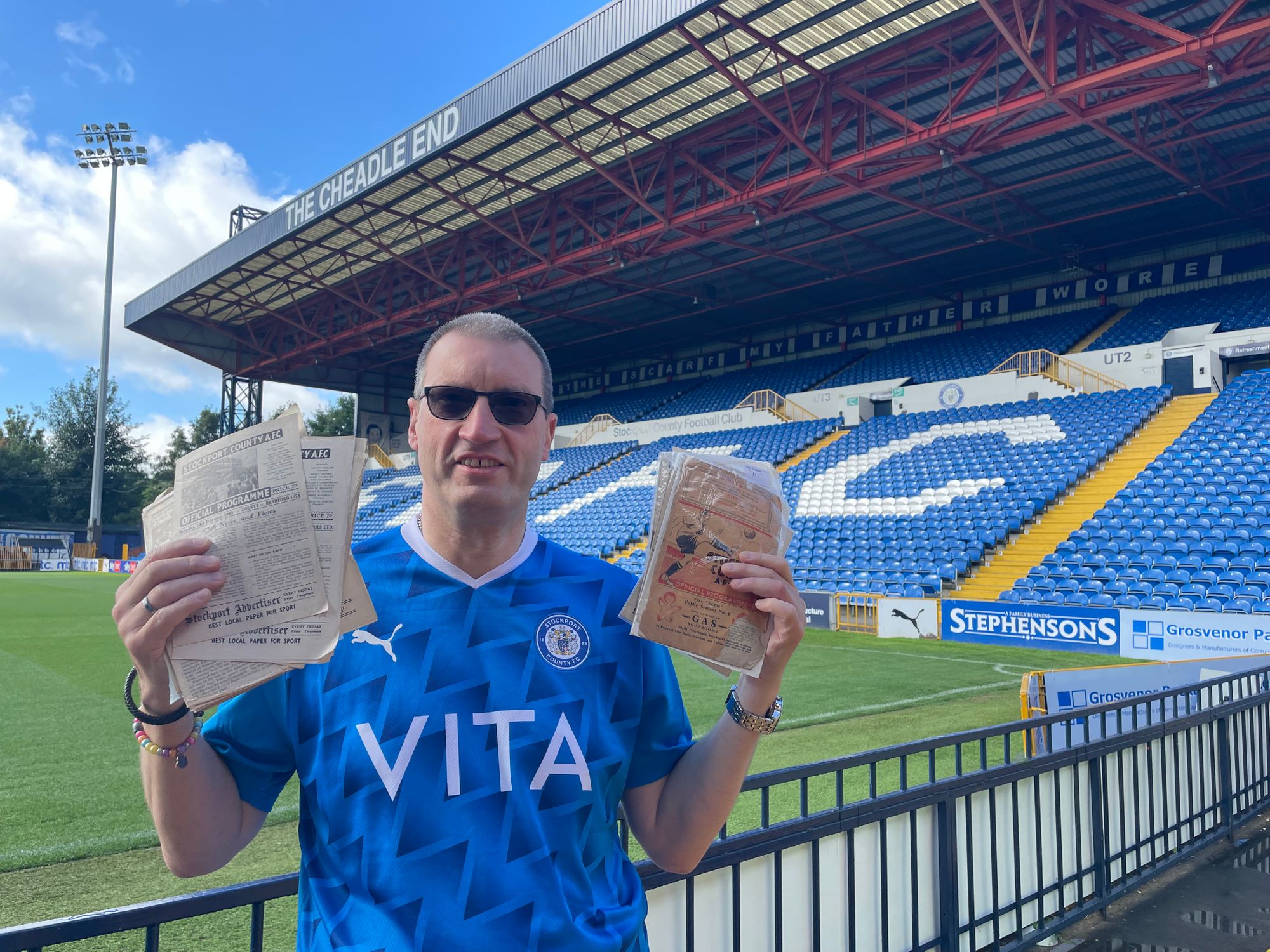 Football fan kicks of St Ann's appeal by organising a football memorabilia fair