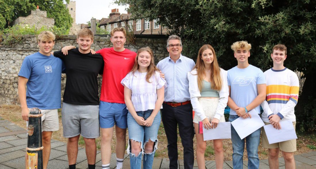 Celebrations as Rochester students receive exam results