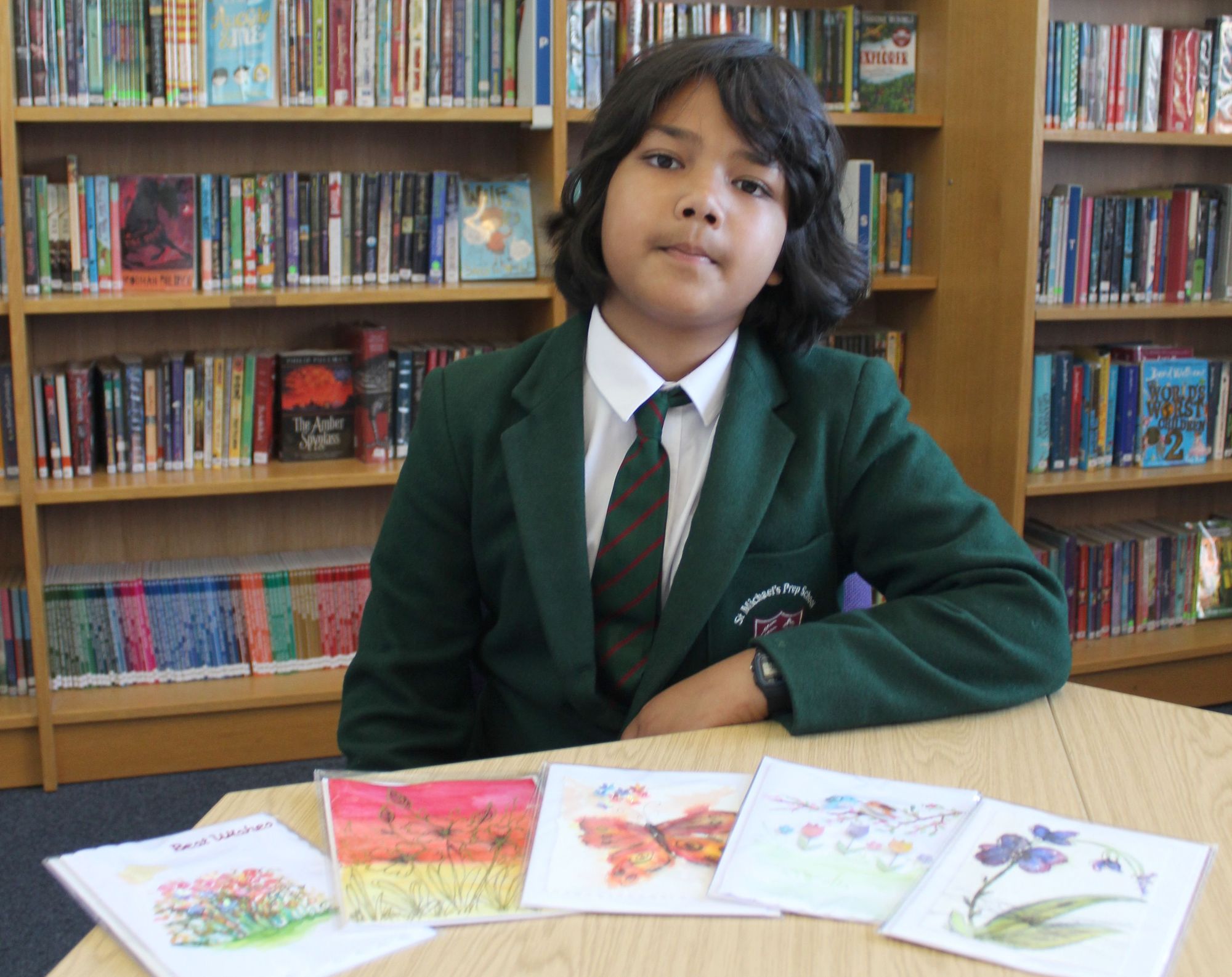 Otford prep pupil's skills raise funds for Ukraine