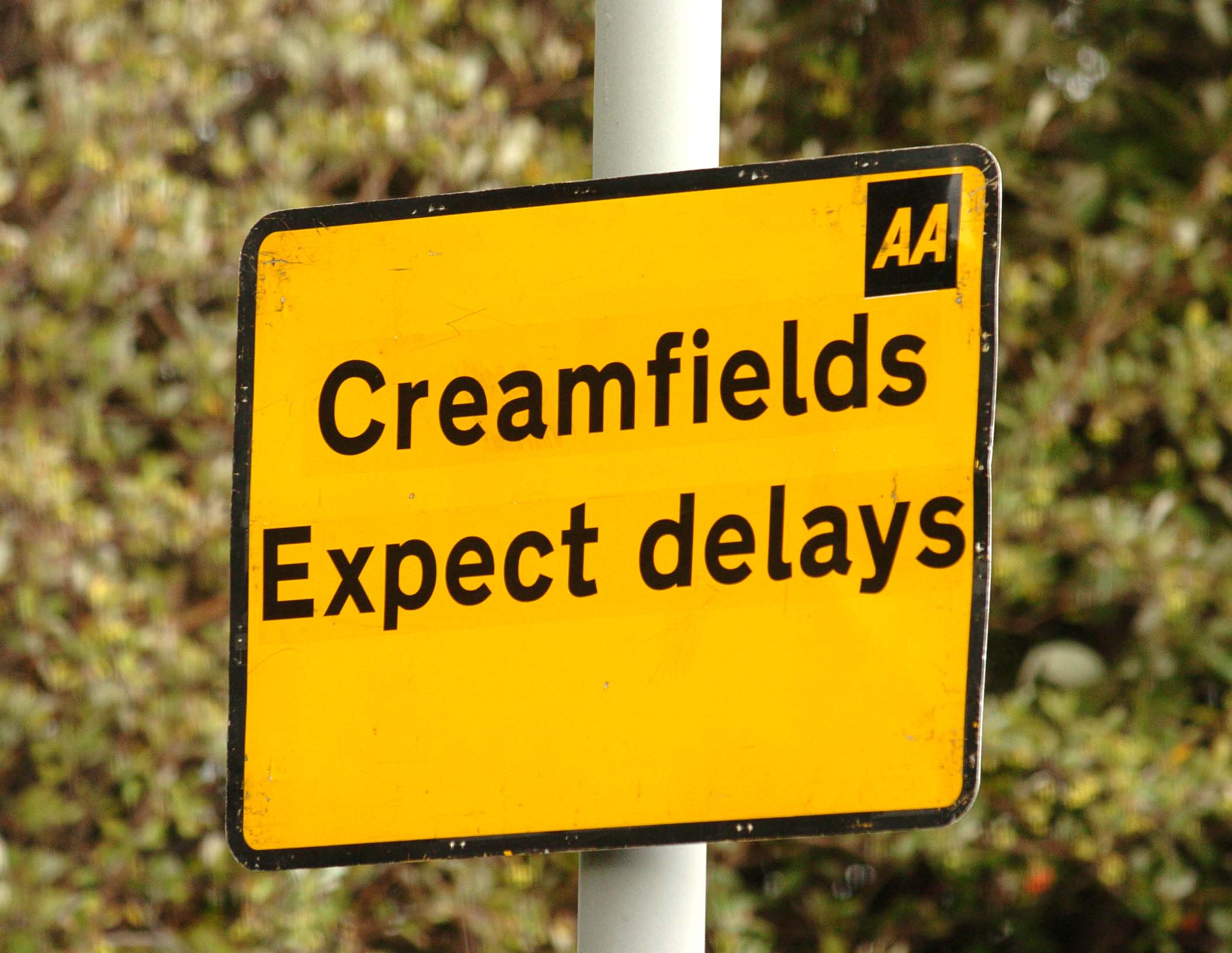 Road closures plus one-ways and clearways in place for Creamfields in Daresbury