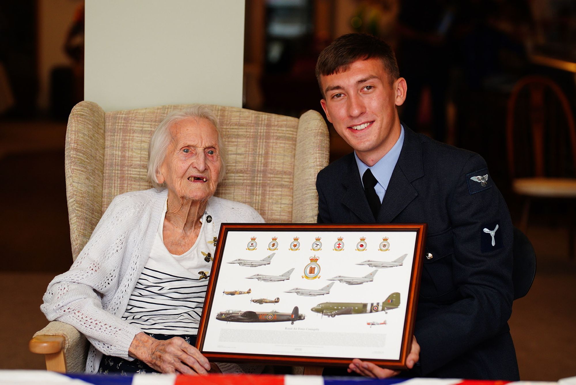 99-year-old veteran has wartime debt repaid by RAF