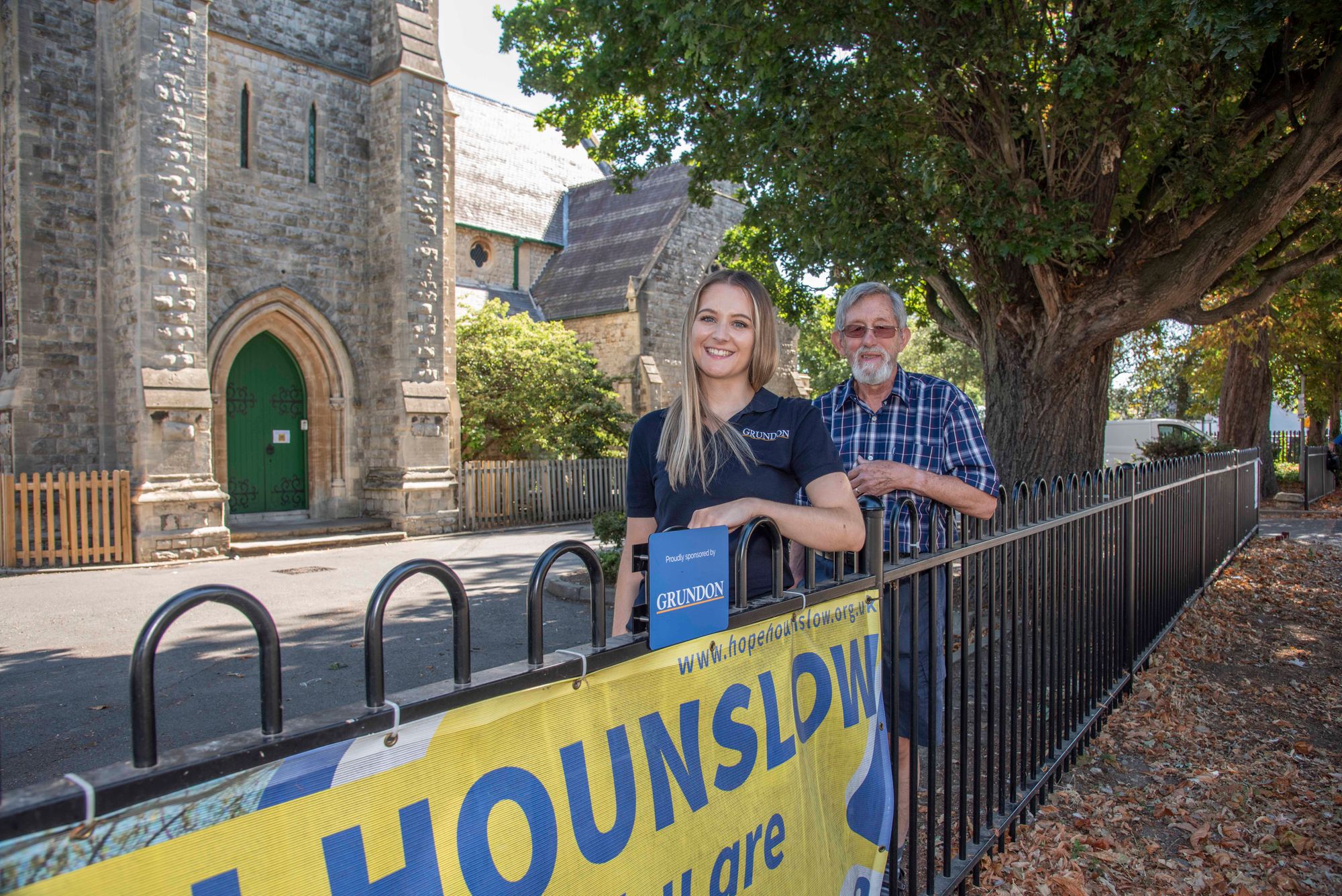 Safety first as new fencing installed at popular Hounslow church