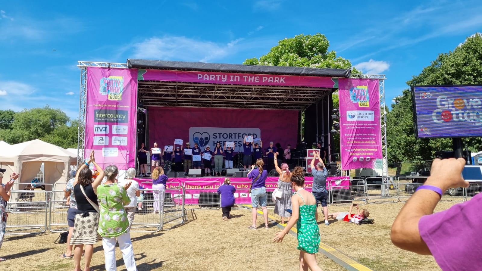Bishop's Stortford IT company's music festival raises over £8,500 for charity