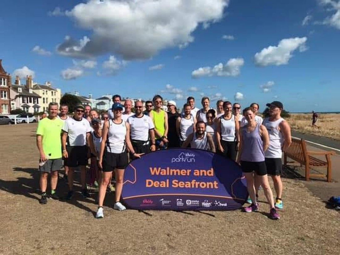 Dover running club award parkrun cup