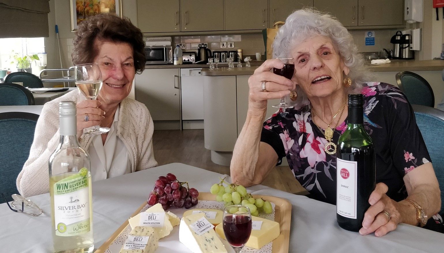Stoke Bardolph residents bond over a blow dry