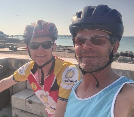 Warrior son inspires Worthing dad's charity cycle challenge