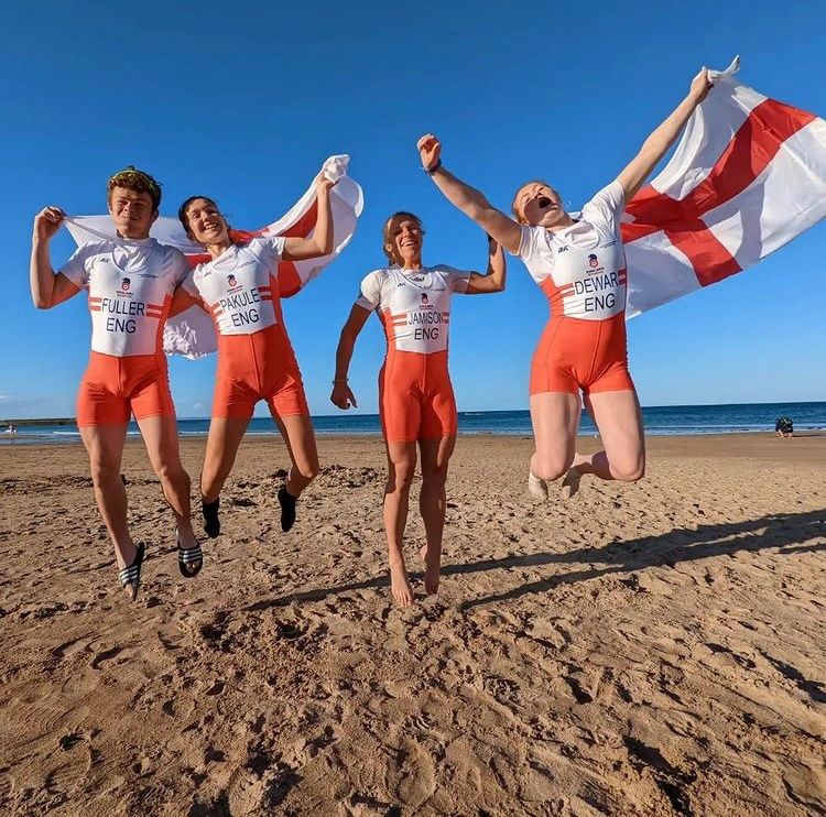 Rochdale youngster takes home rowing gold for England in home nations competition
