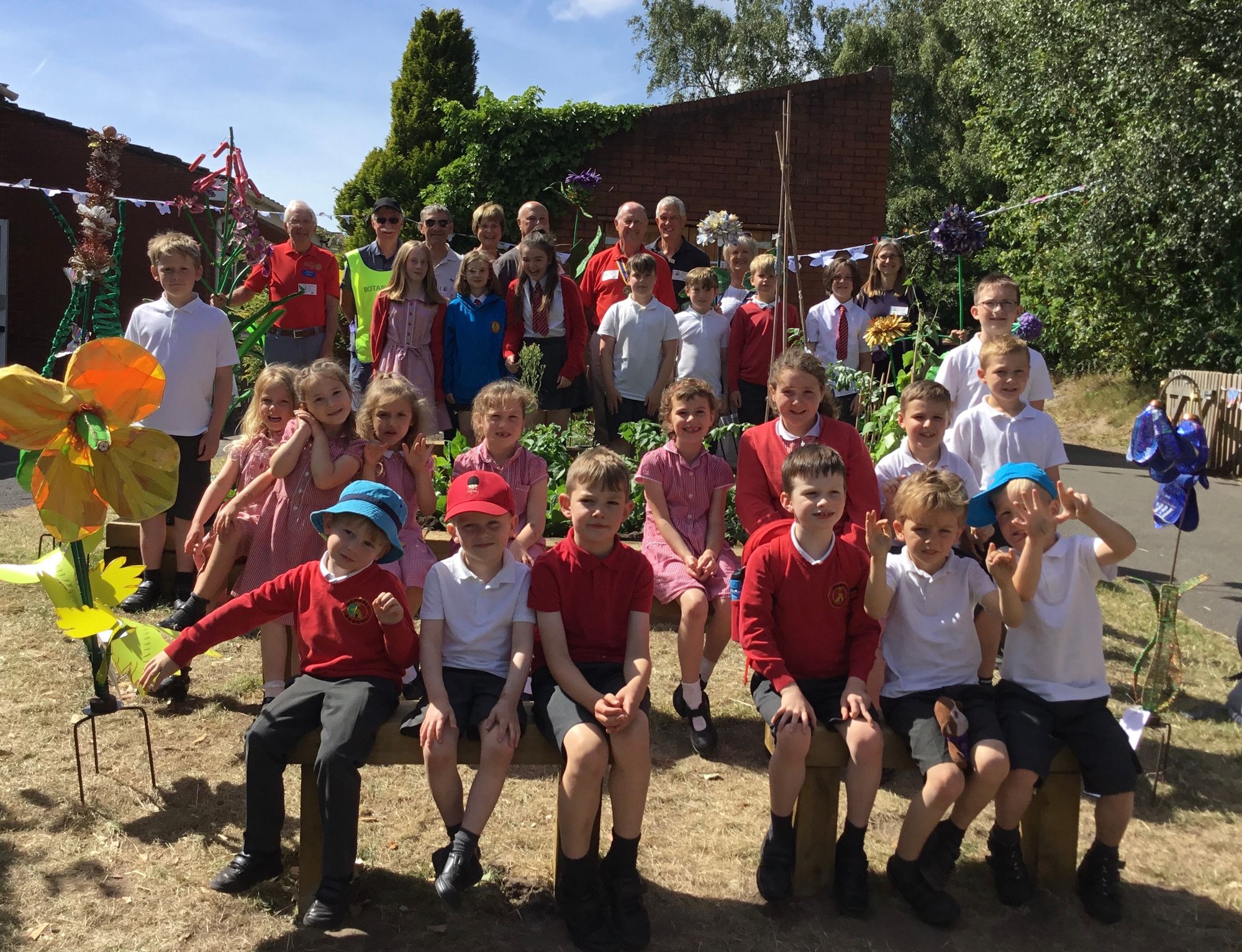 Heswall Primary School opens butterfly garden for former deputy headteacher