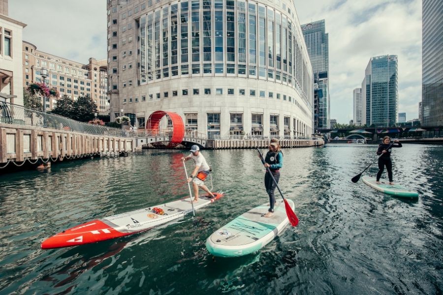 Canary Wharf to host paddleboarding world tour this September