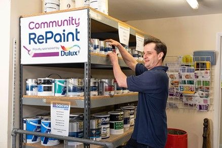 Sevenoaks RePaint scheme brings a splash of colour