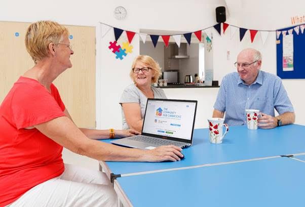 Community Hub in Carbrooke receive funds for equipment