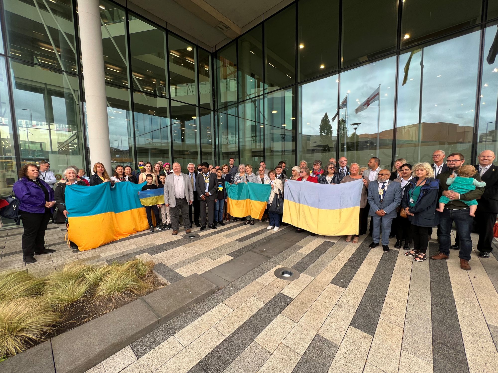 Rochdale stands with Ukraine on country’s day of independence