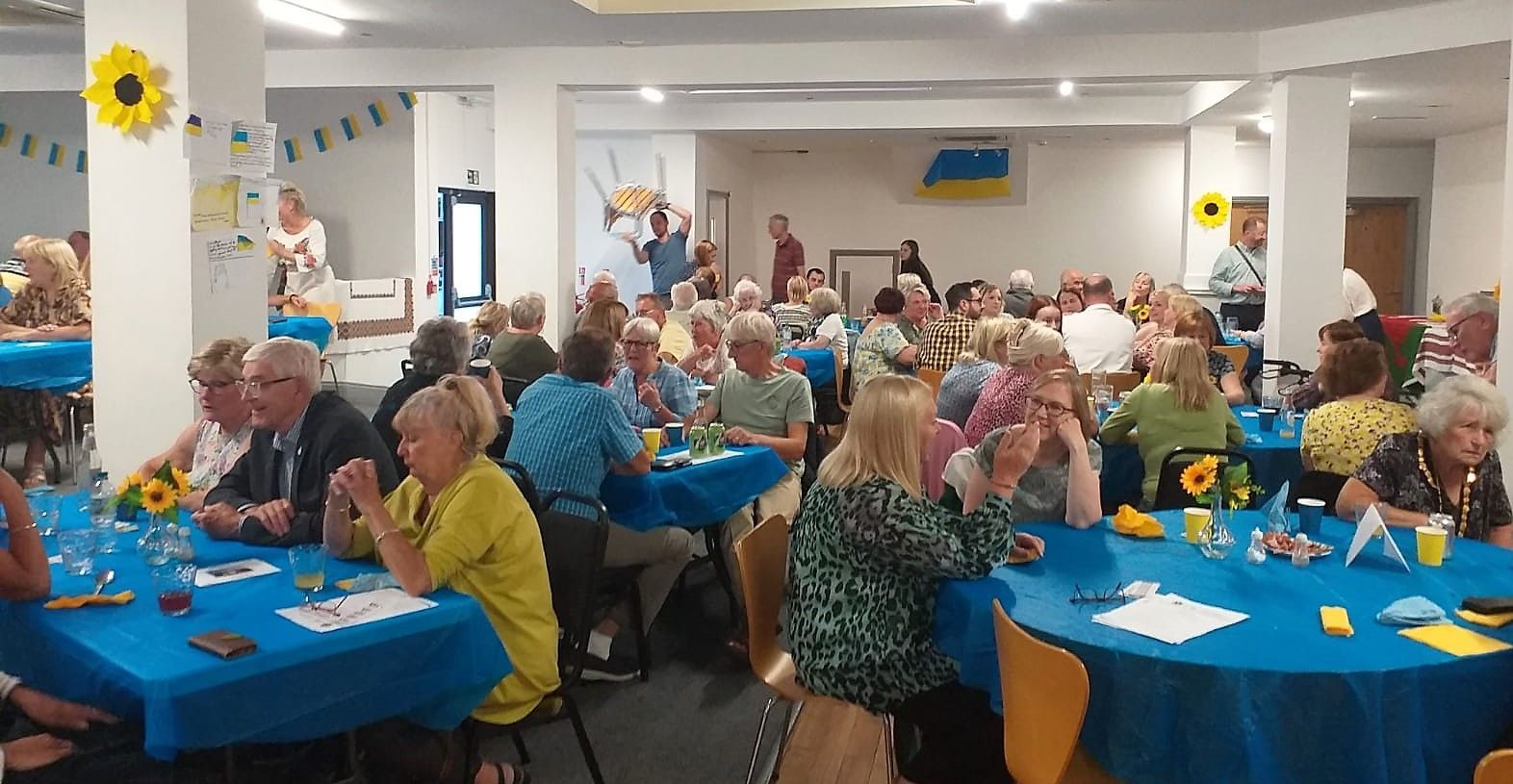 Llanelli’s Ukrainian refugee community serves up feast of food and entertainment