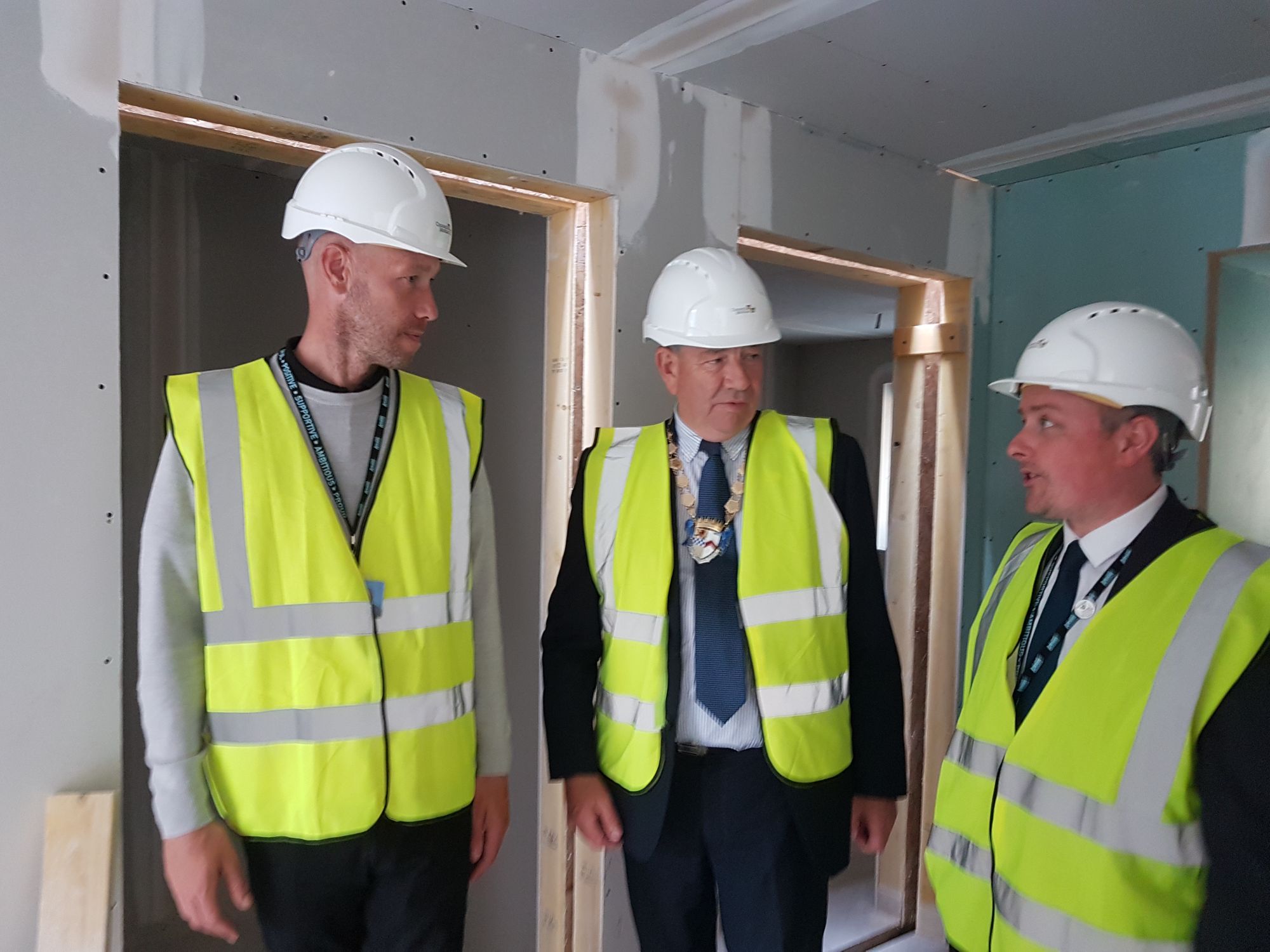 South Ayrshire Provost visits modular home factory
