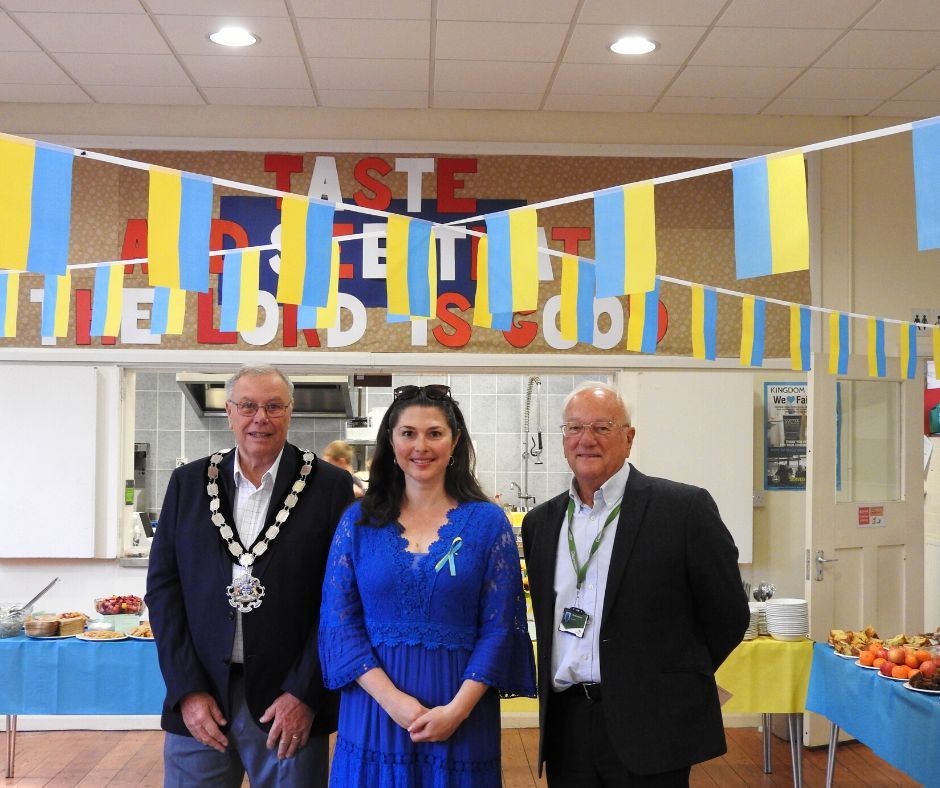 Meeting Ukrainian refugees in Heathfield