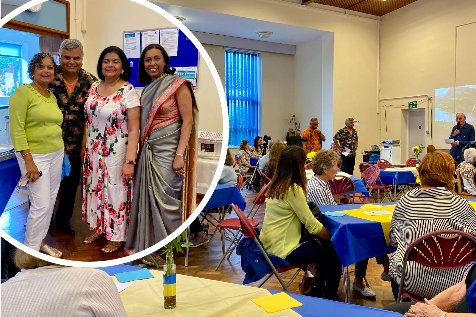 Stafford volunteers help host event to raise money for Ukraine