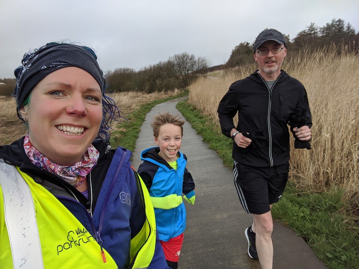 Llangefni mum is encouraging more to take part in parkrun this weekend