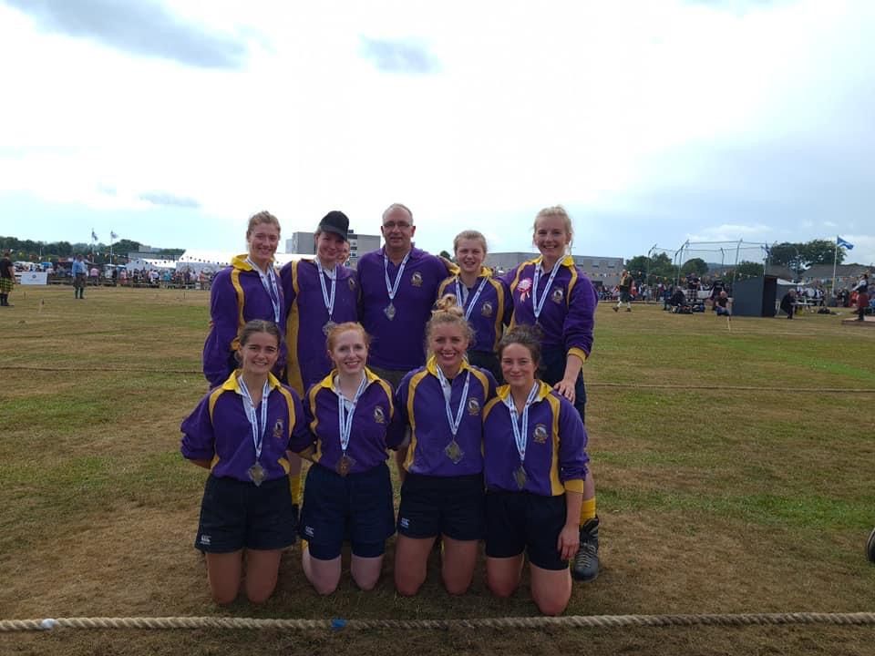It's a golden double for Ayrshire Tug of War Club at the British and Irish Championships