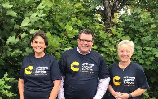 Trio of Ayrshire construction companies join forces to raise funds for Ayrshire Cancer Support
