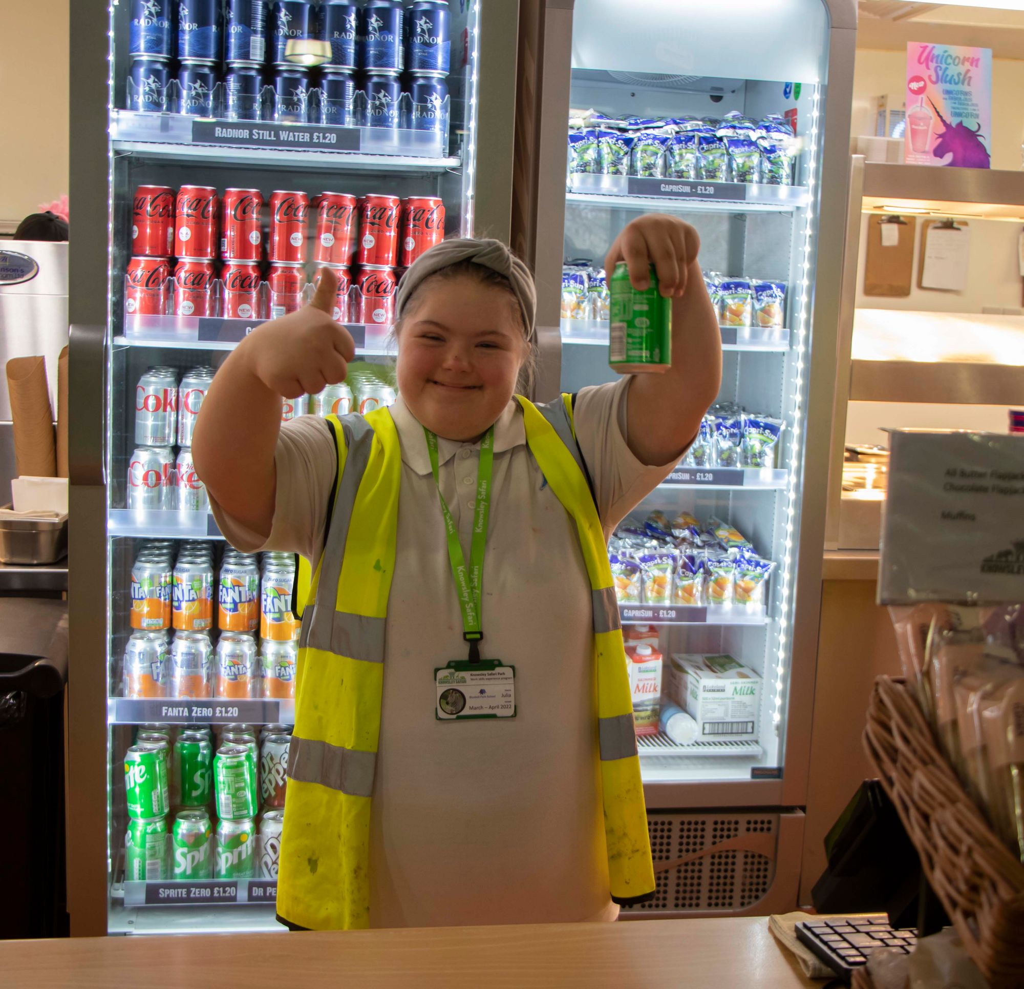 Knowsley students benefit from work experience at a safari park