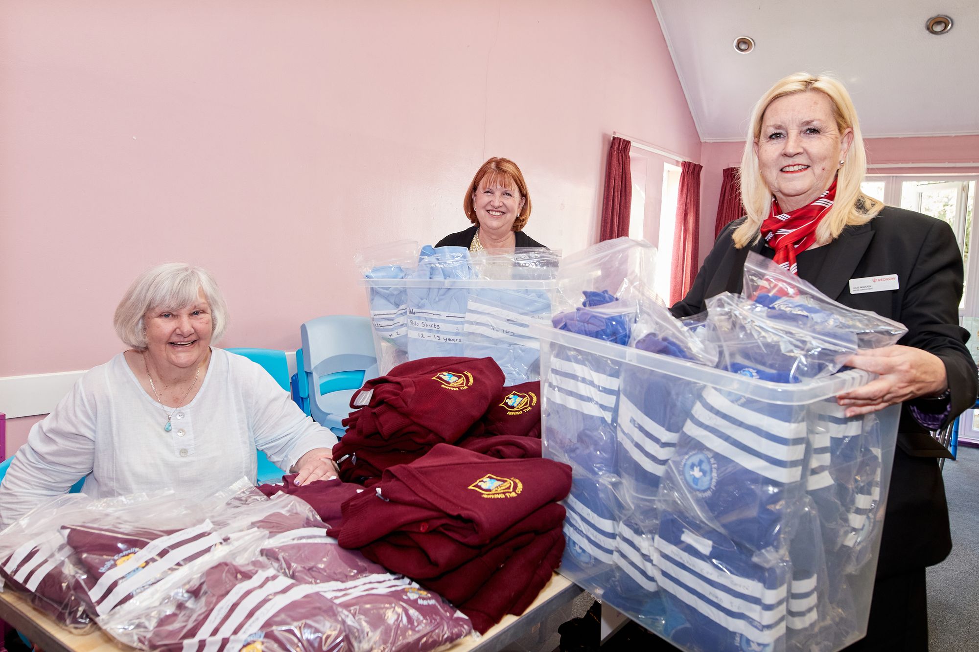 Halewood charity that recycles donated school uniforms hugely grateful for funding boost