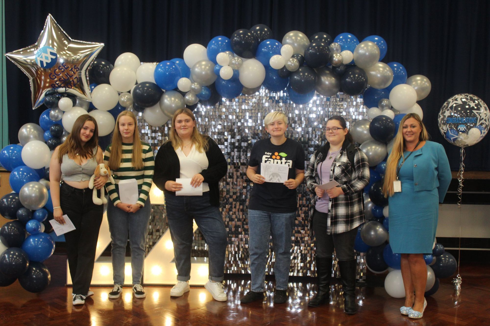 Manor Academy students celebrate receiving their GCSE results